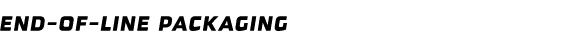end-of-line packaging