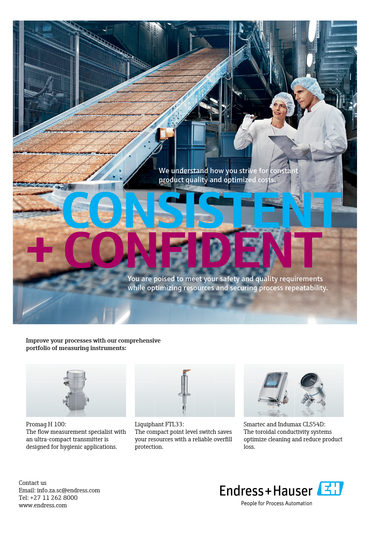Endress+Hauser Advert