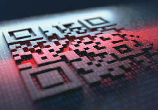 QR code is a type of matrix barcode first designed for the automotive industry in Japan, that contains information about the item to which it is attached.