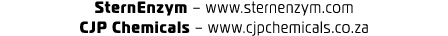 SternEnzym – www.sternenzym.com CJP Chemicals – www.cjpchemicals.co.za