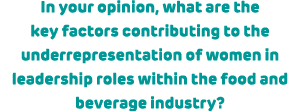 In your opinion, what are the key factors contributing to the underrepresentation of women in leadership roles within...