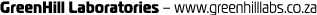 GreenHill Laboratories – www.greenhilllabs.co.za