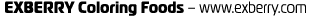 EXBERRY Coloring Foods – www.exberry.com