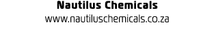 Nautilus Chemicals www.nautiluschemicals.co.za