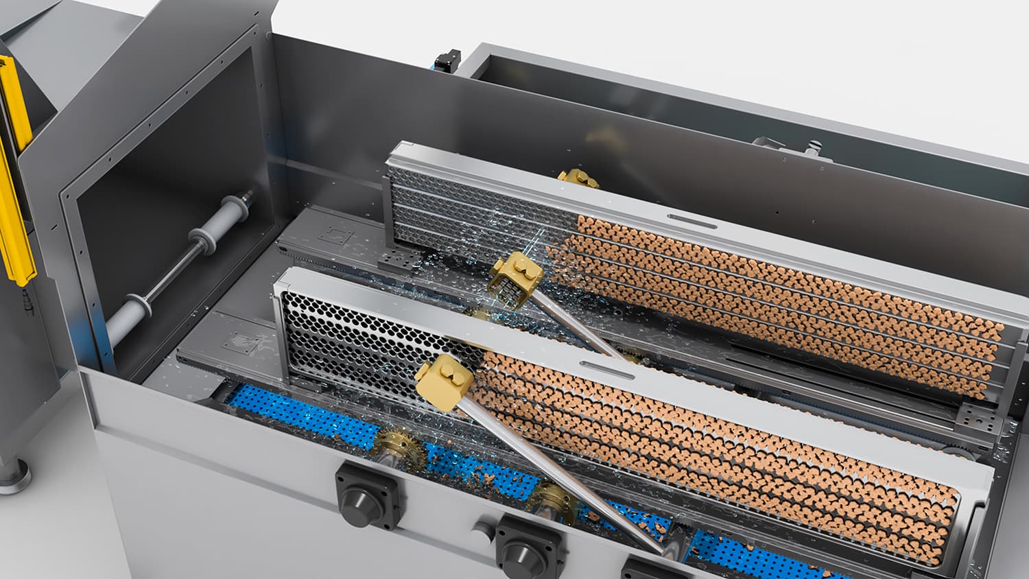 GEA’s new washing machines effectively remove residues on pasta and snacks