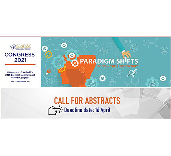 SAAFoST biennial congress goes virtual