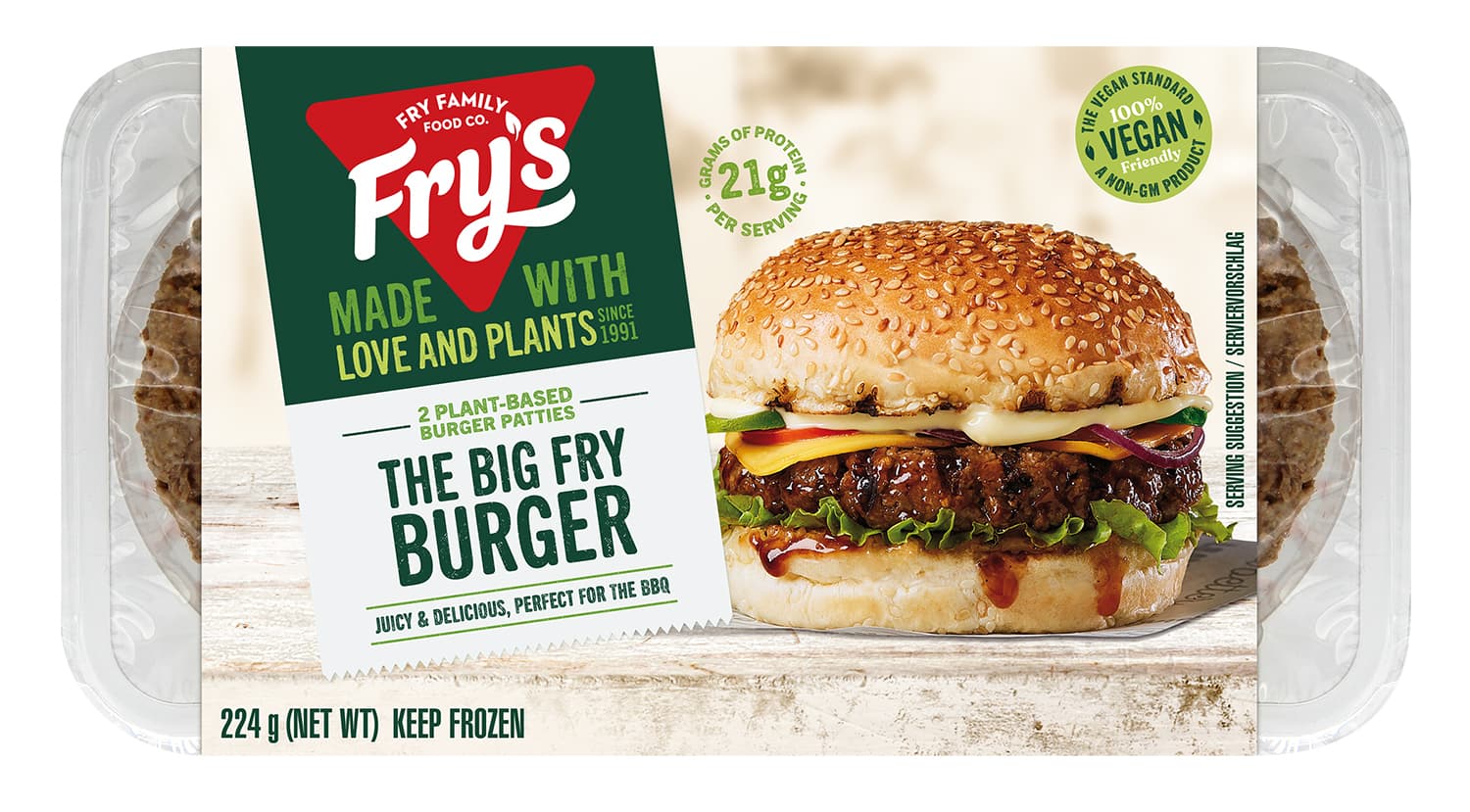 Plant-based Big Fry Burger is beyond impossible