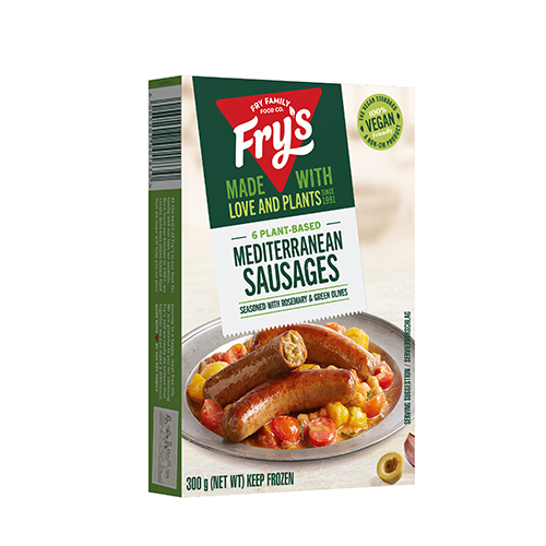 Fry’s launches 100% plant-based pizza and sausages