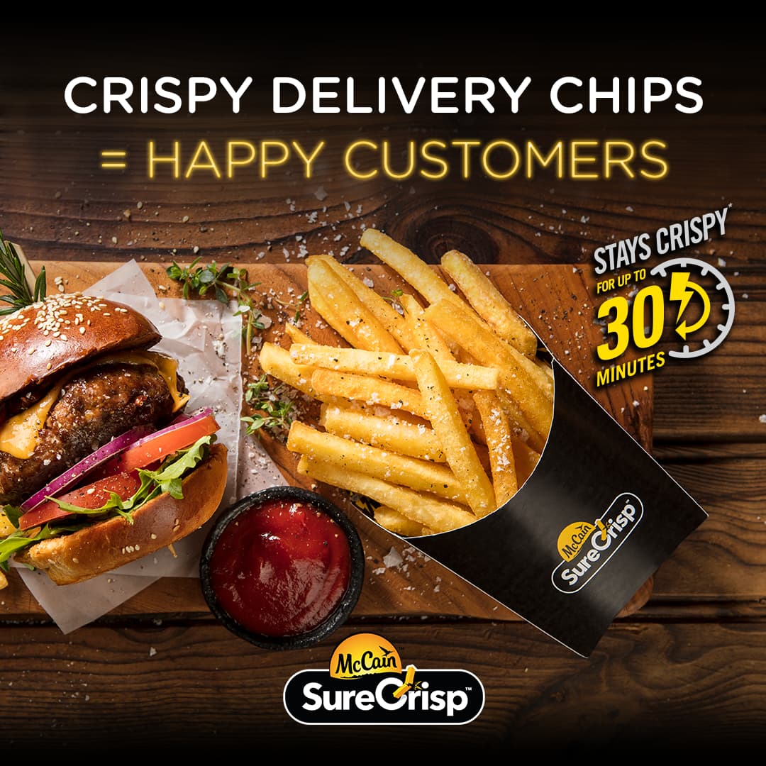Crispy delivery chips are finally here! #crispyondelivery
