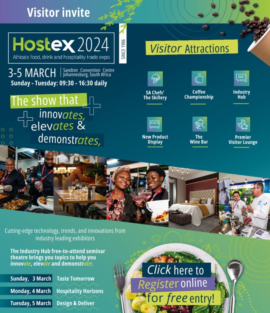 Hostex 2024 Africa’s food, drink and hospitality trade expo
