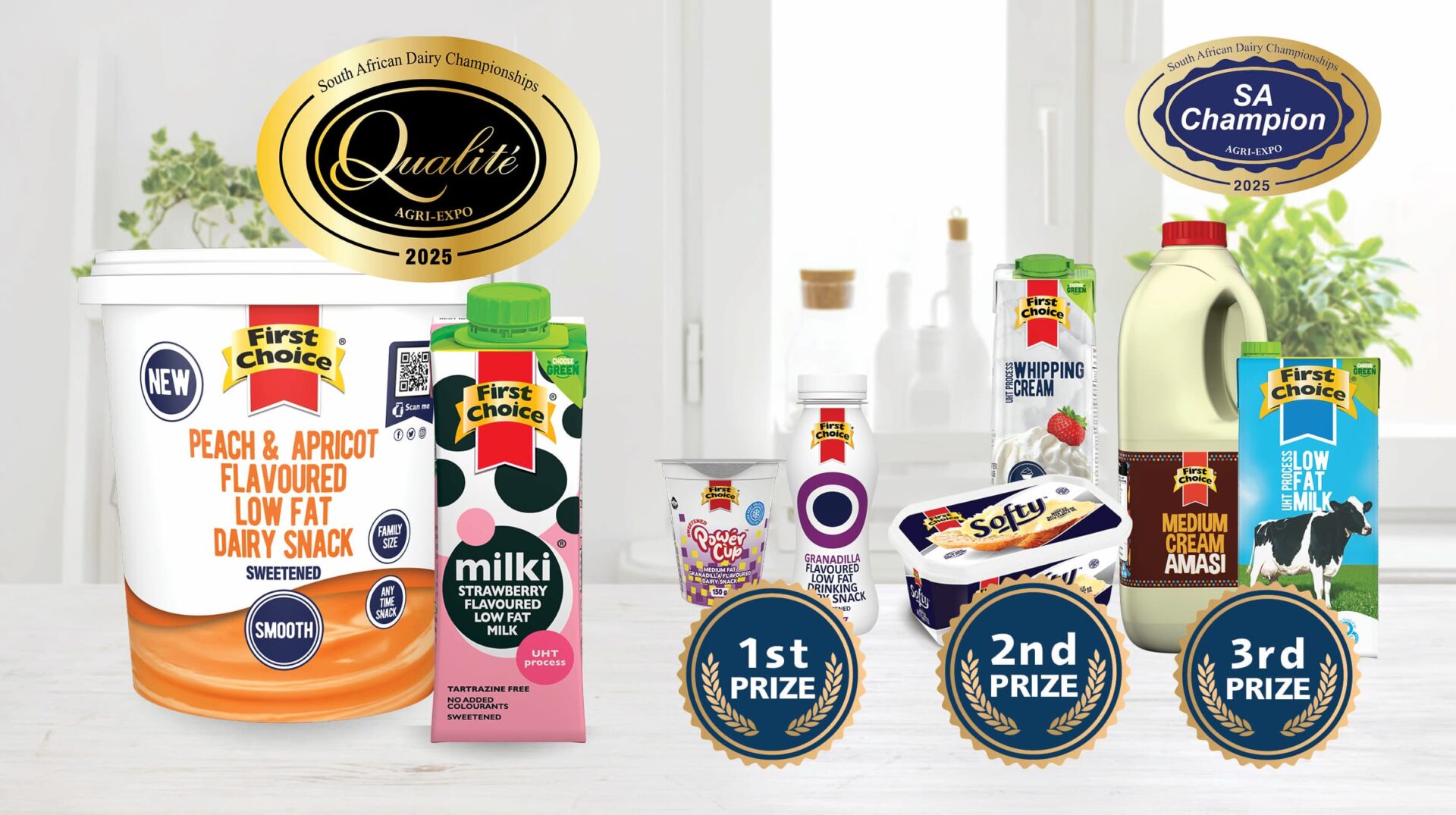 Expansion of South African dairy operations