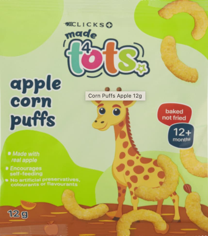 Made 4 Tots Corn Puffs recall