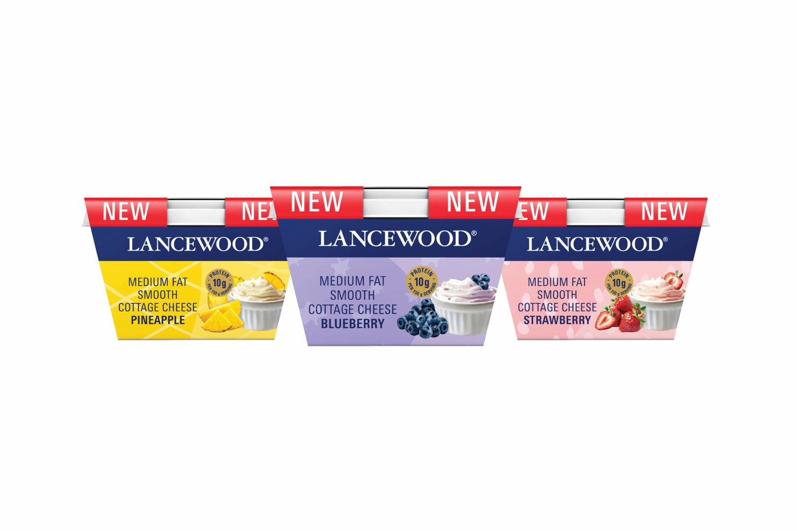 LANCEWOOD fruity smooth cottage cheese