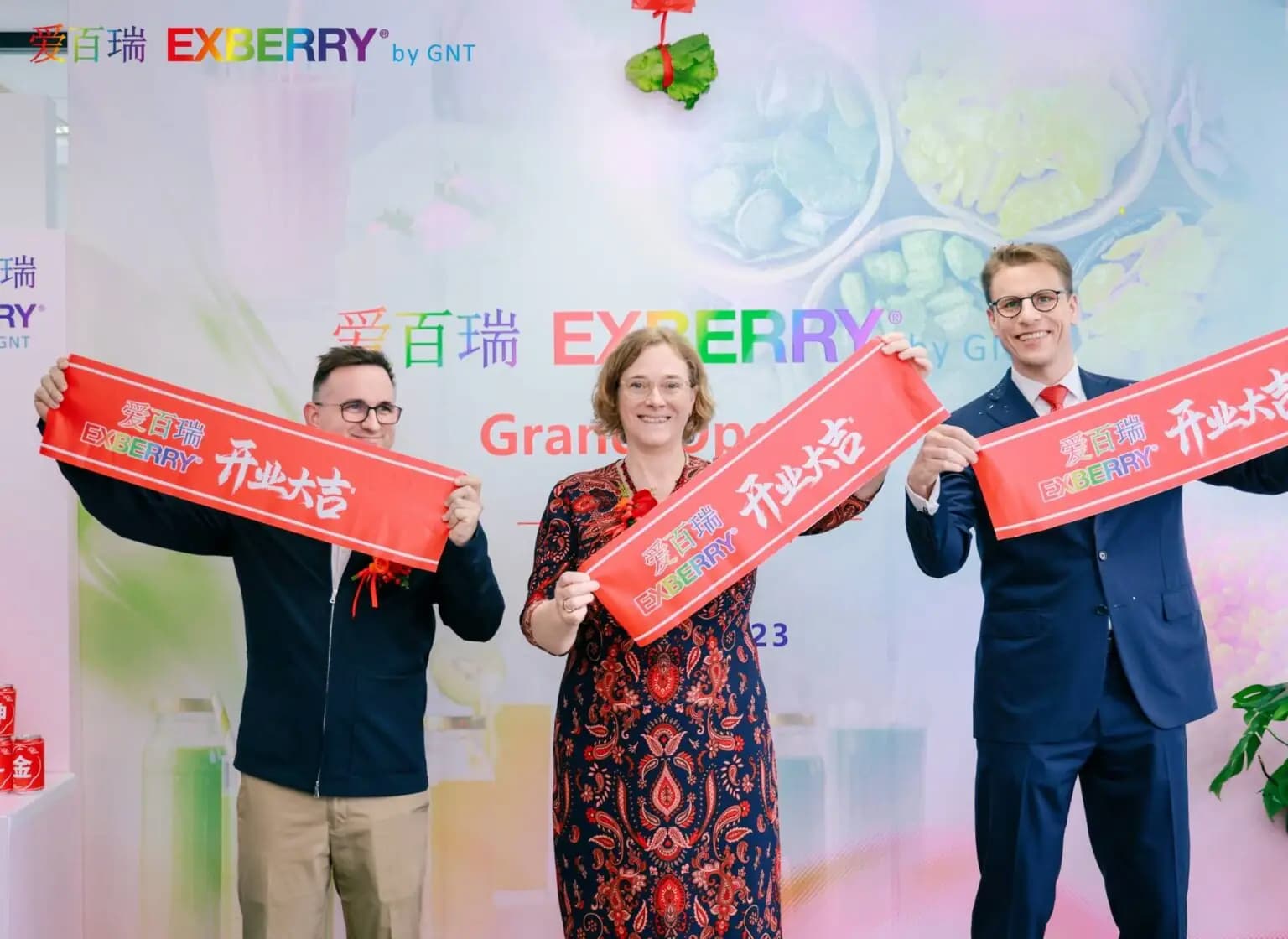 GNT China office for EXBERRY® Colours opens in Shanghai