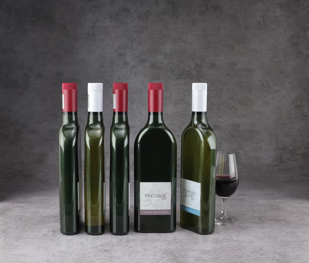 Eco-flat wine bottle: SA’s sustainable wine packaging innovation