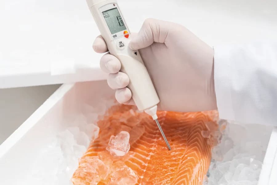 Temperature measurements for an uninterrupted cold chain
