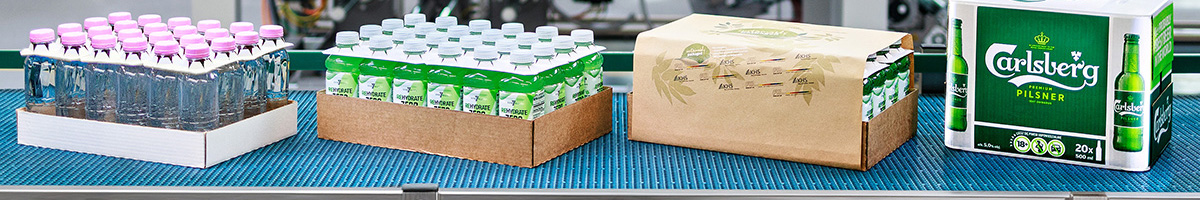 Sustainable packaging for PET multipacks